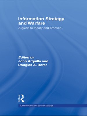 cover image of Information Strategy and Warfare